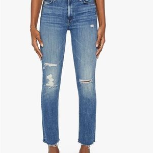 Mother Jeans High Waisted Ankle Fray Size 29